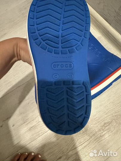 Резиновые сапоги crocs c13