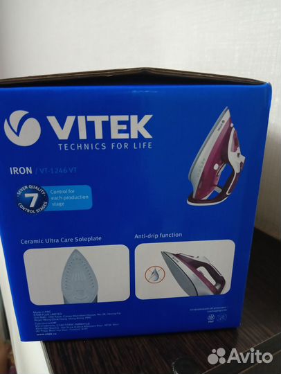 Утюг Vitek новый