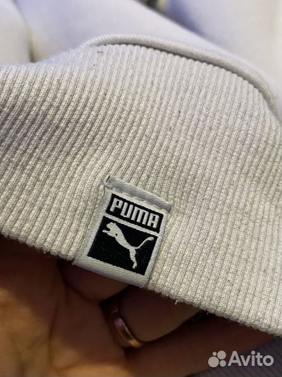 Белое худи Puma
