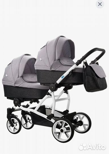 Коляска для двойни 2 в 1