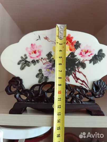 Сувенир старый Китай дерево, камень