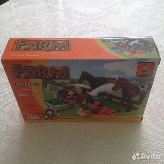 Ausini Конструктор «Конюшня», 89 деталей