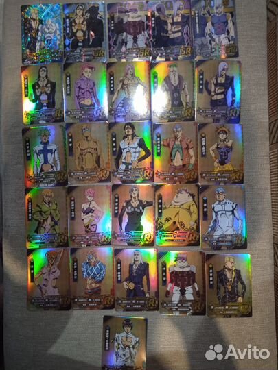 Карточки jojo Джоджо