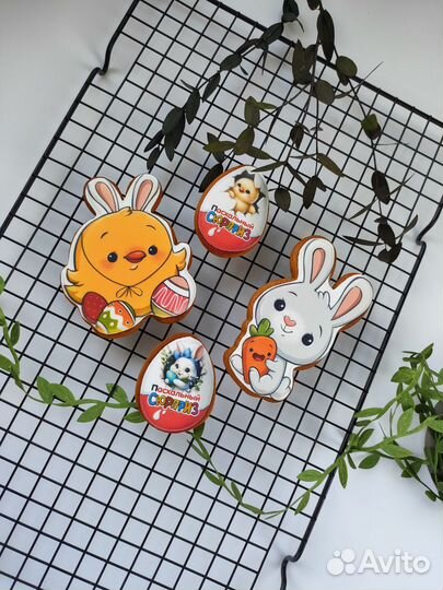 Имбирные пряники пасха