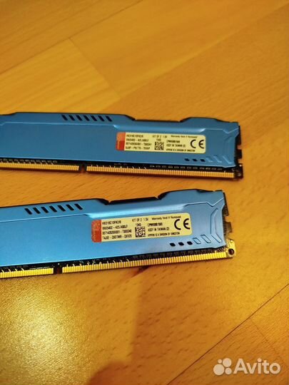 Комплект памяти 8гб ddr3 (2*4gb)