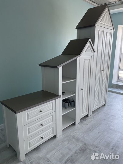 Детский шкаф домик