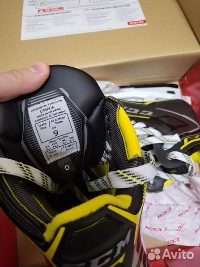 Коньки хоккейные вратаря ccm tacks as3 pro 9d