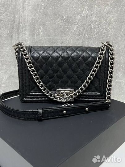 Сумка chanel натуральная кожа