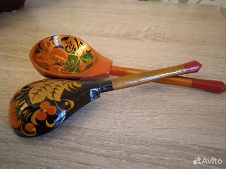 Горшок для запекания, ложки дерево