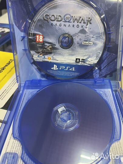 God of war ragnarok ps4 диск