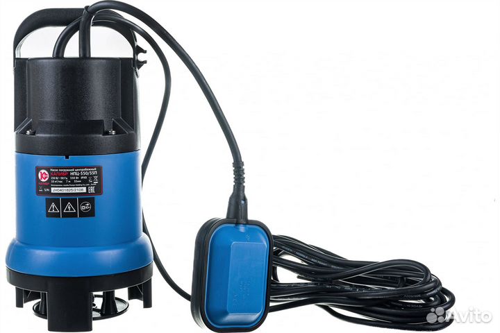 Насос дренажный калибр нпц 550/35П