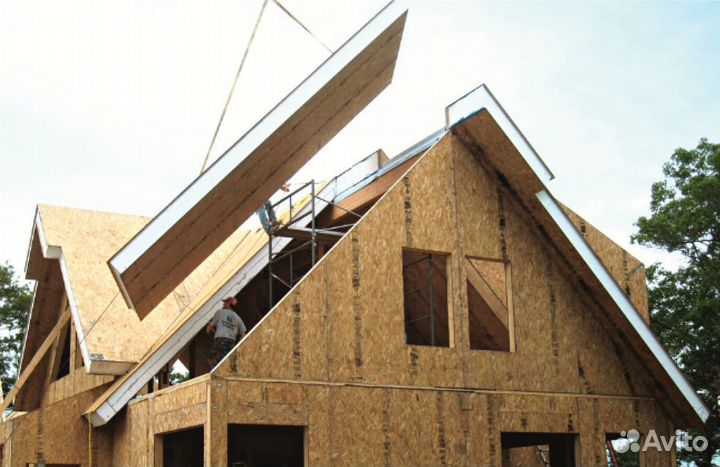 Строительство домов из сип панелей от 20900 за кв