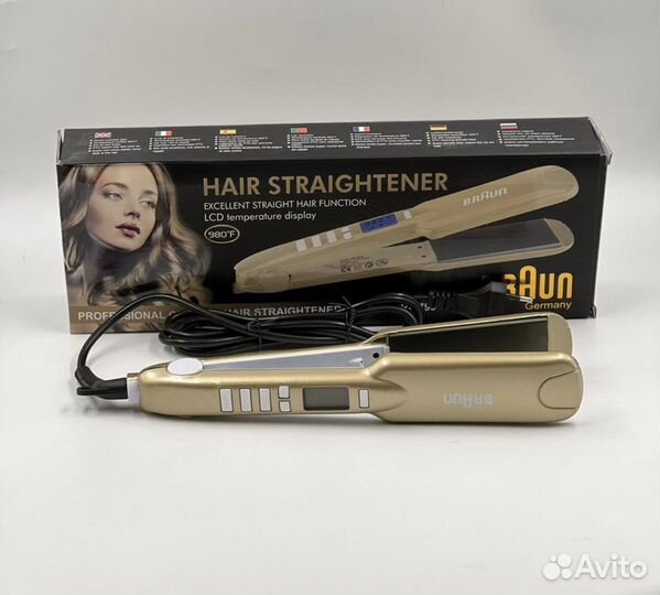 Щипцы для выпрямления волос Braun новые