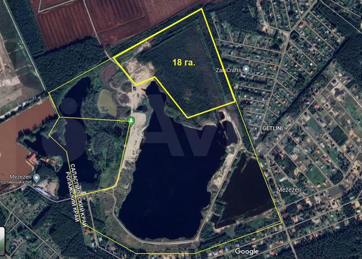 Участок 200000 м² (Латвия)