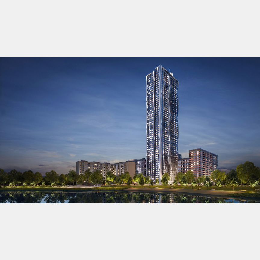 3-к. квартира, 101,9 м², 40/53 эт.