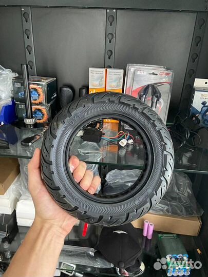 Монолитная покрышка для kugoo m4