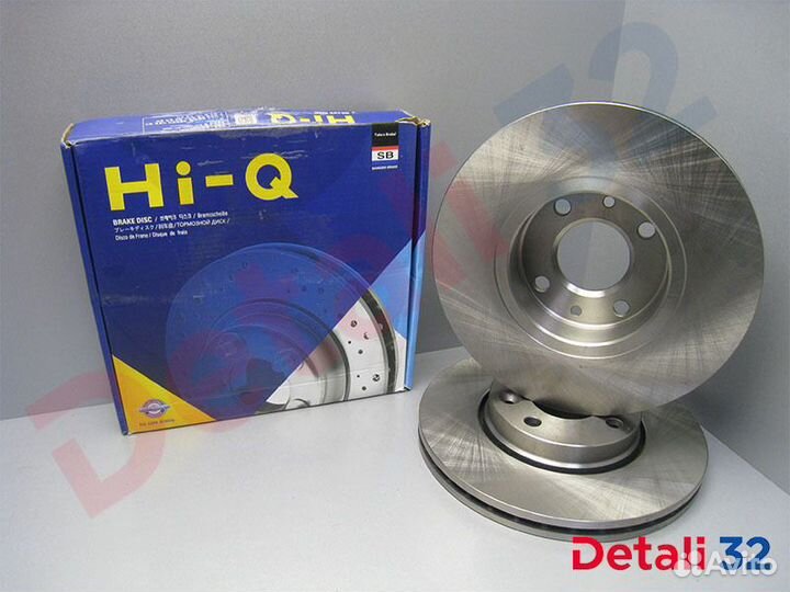 Диск тормозной передний Renault Clio III/Logan I/M