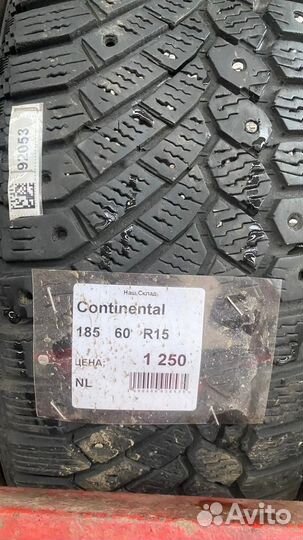 Continental ContiIceContact 185/60 R15