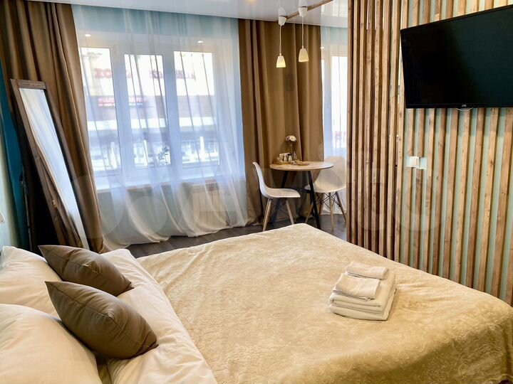 Квартира-студия, 26 м², 2 кровати