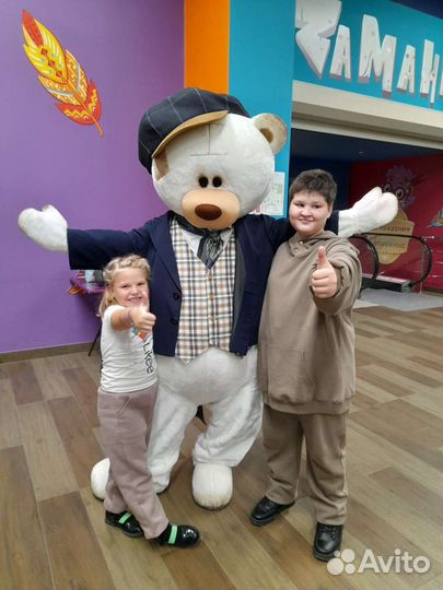 Ростовая кукла Мишка Бруно Поздравления