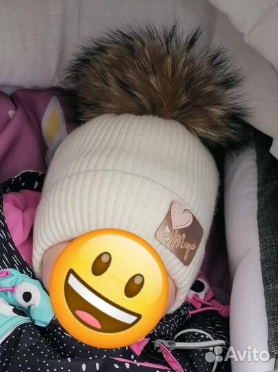 Шапка зимняя для девочки