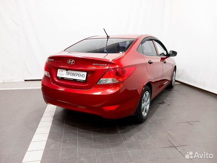 Hyundai Solaris 1.4 МТ, 2013, 205 000 км