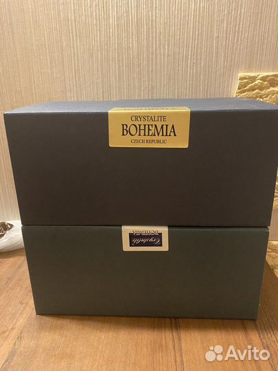Набор новых бокалов Bohemia