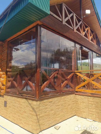 Мягкие окна для беседки