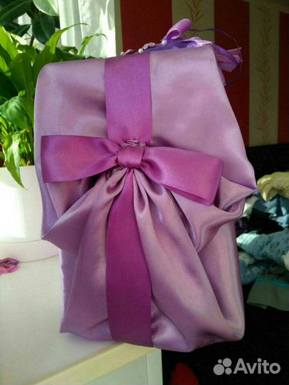 Свадебная коробка для денег, подушечка для колец