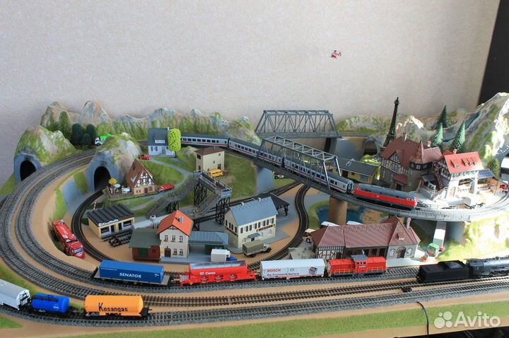 Макет железной дороги 1:87