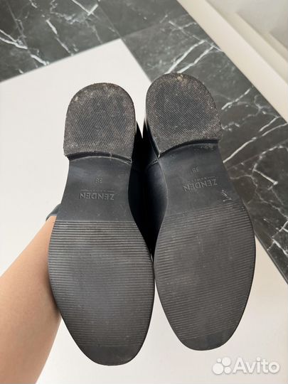 Полуботинки из натуральной кожи zenden