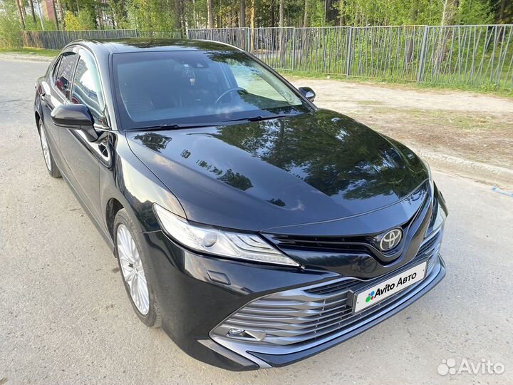 Toyota Camry 2.5 AT, 2018, 95 000 км