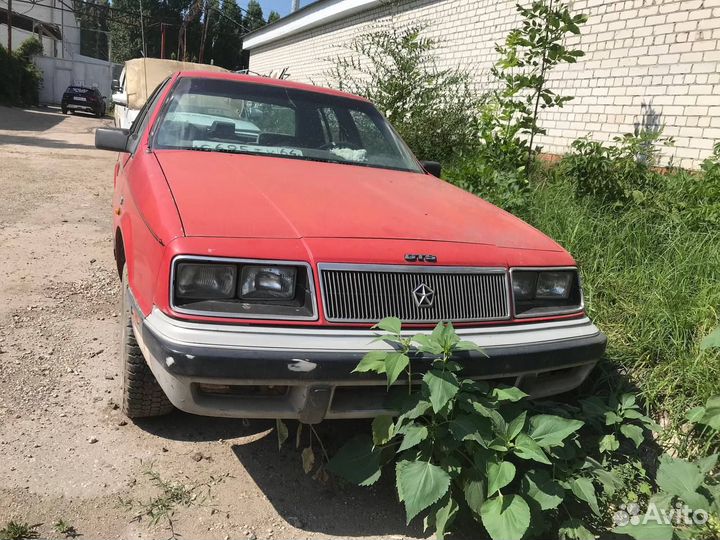 Chrysler лебарон turbo