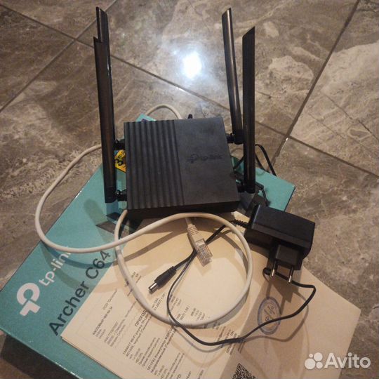 Wifi роутер tp link archer c64