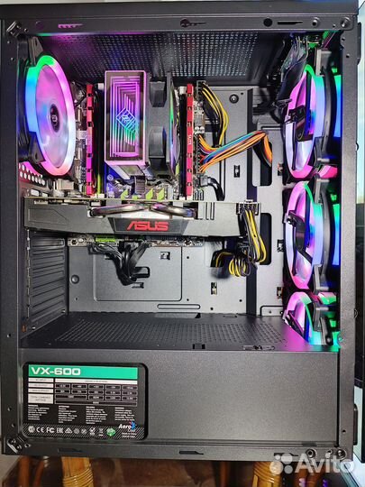Игровой компьютер Intel 8 ядер, 32Gb, SSD 512Gb