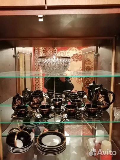 Кофейный сервиз, чайные пары, пирожковые тарелки