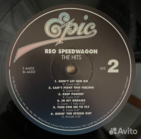 REO Speedwagon - The Hits/ Vinyl (LP) 2020 New