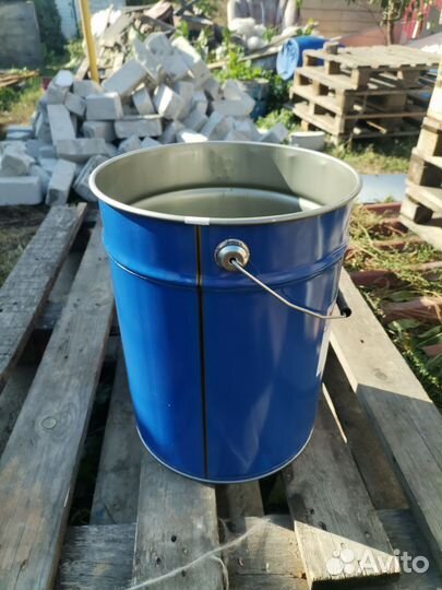 Ведро железное 20л б/у