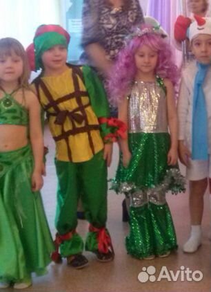 Новог-ие костюмы(пират(разбойник), черепашка-ниндз