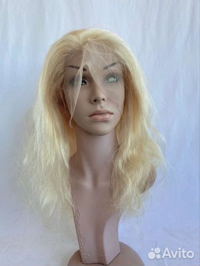 Система волос полная сетка новая Натуральная блонд