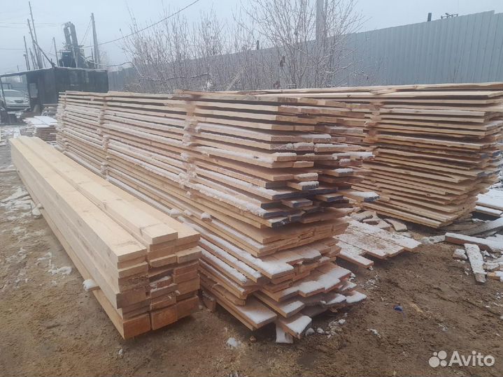 Доска обрезная 50х100х6000 от производителя