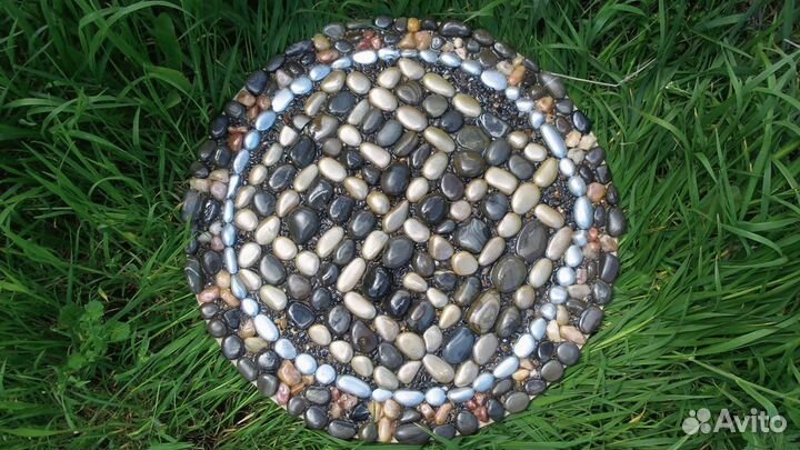 Массажный коврик из морской гальки