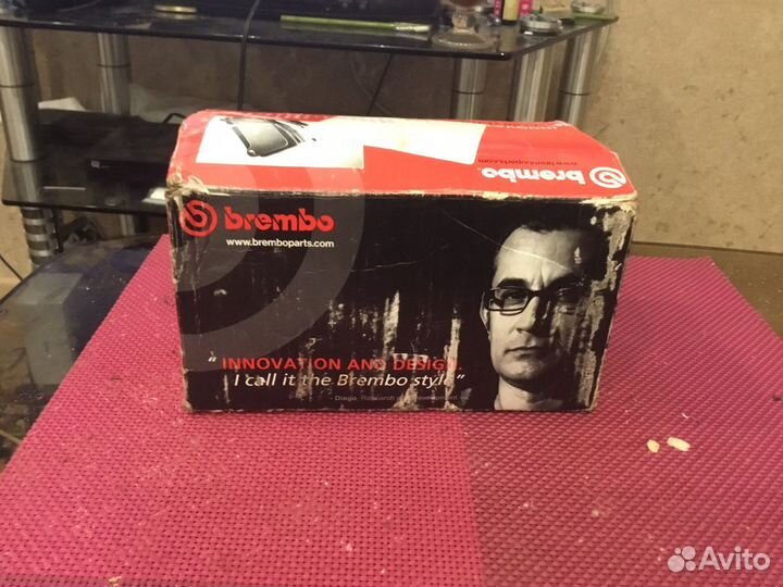 Тормозные колодки brembo 06033