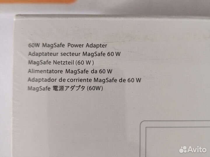 Блок питания Apple 16.5V 3.65A 60W MagSafe Origina