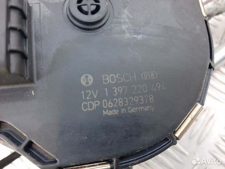 Механизм стеклоочистителя (трапеция дворников)