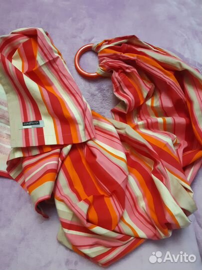 Слинг с кольцами, кенгуру-переноска