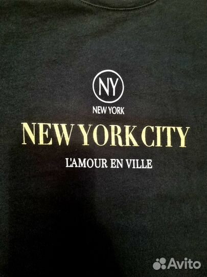 Футболка с пышными рукавами 46-48