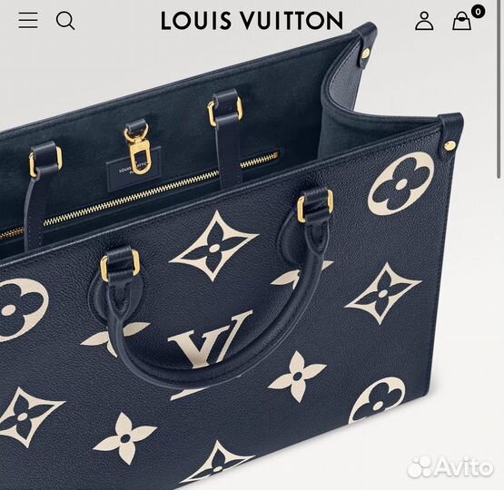 Сумка Louis vuitton On the go MM оригинал