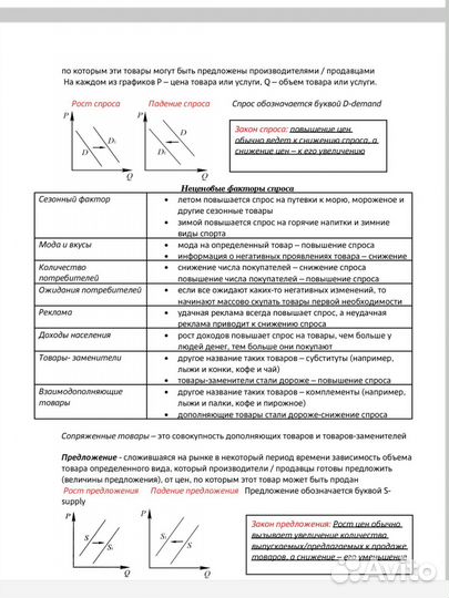 Конспекты егэ 2024 обществознание авторские