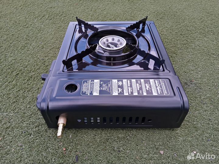 Плита газовая портативная с переходником